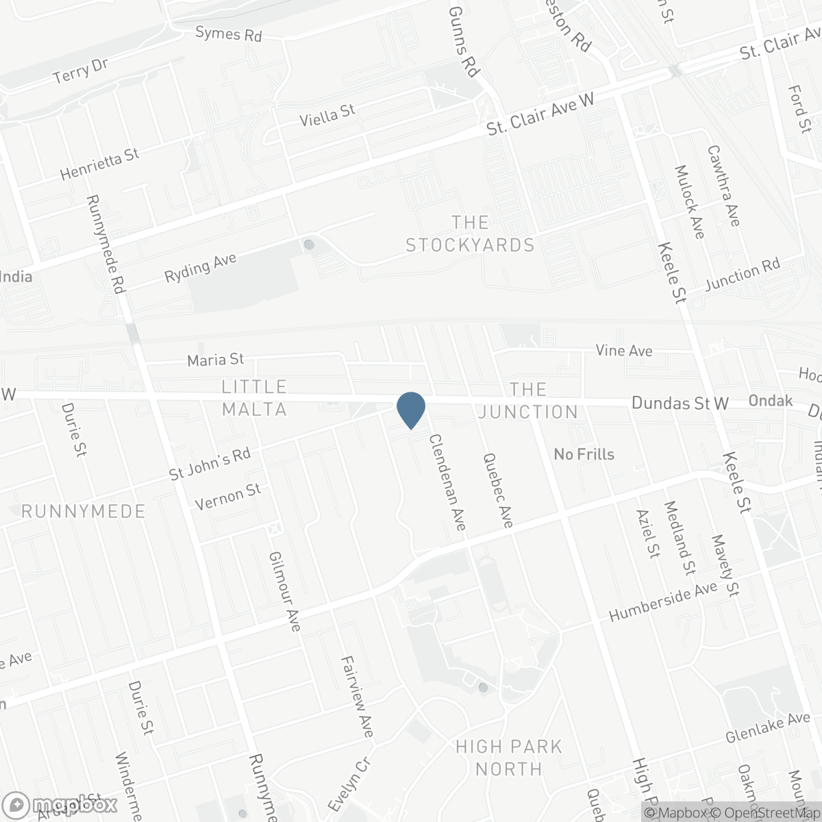 504 - 1 ST JOHNS ROAD, Toronto, Ontario M6P 1T7